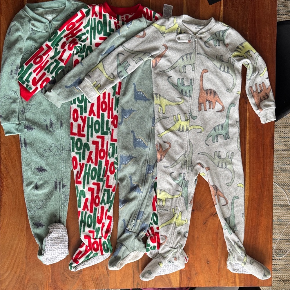 Bundle - Toddler fleece‎ Pajamas size 3T